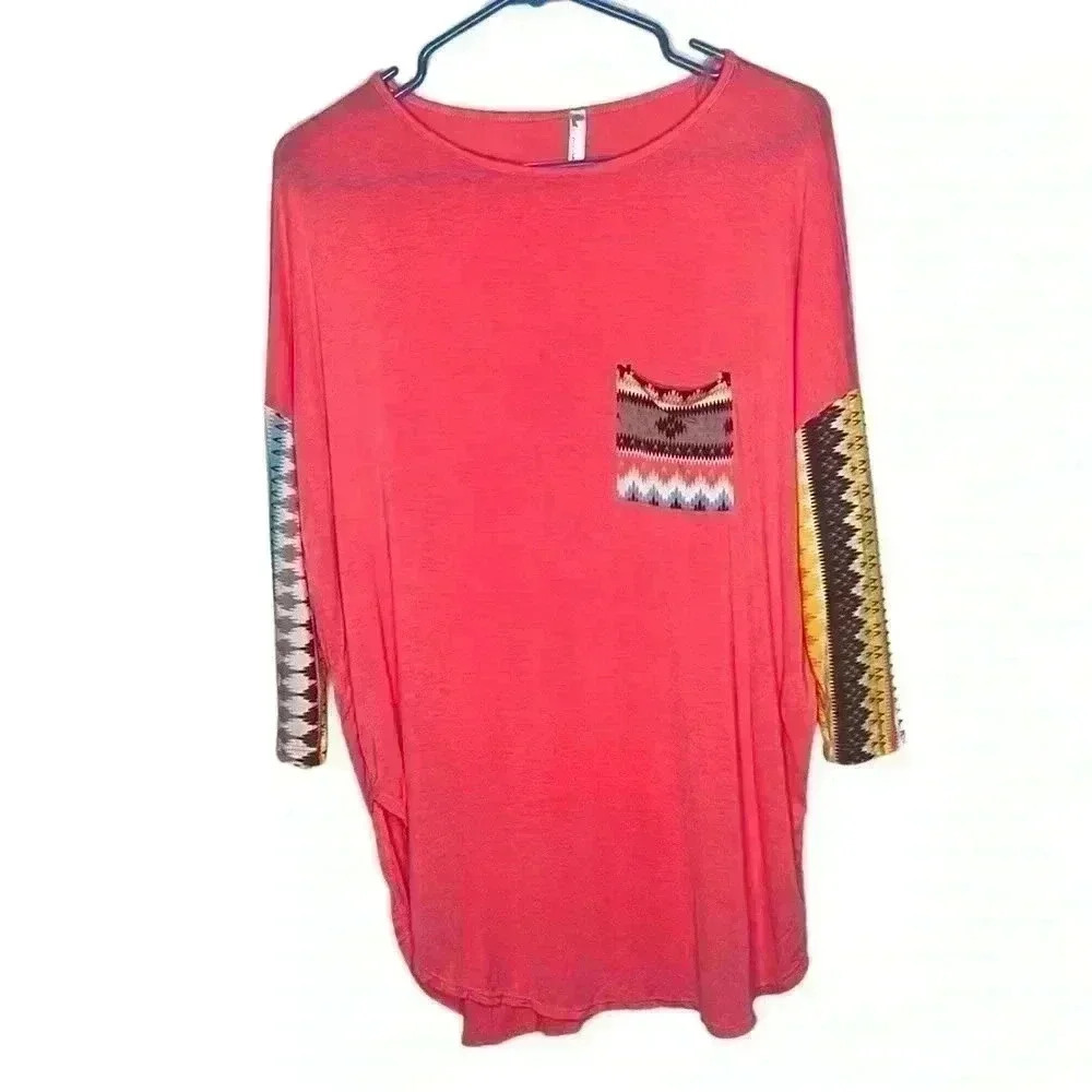 Summer Aztec top